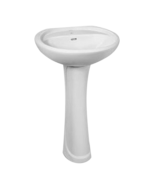 Cool B211 Moore Lav w/ Ped Wht